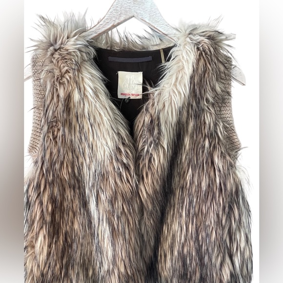 Rebecca Taylor faux far vast - Picture 2 of 3